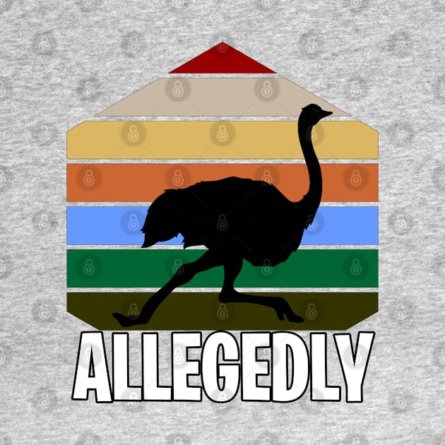 Allegedly Funny Ostrich by Orlind